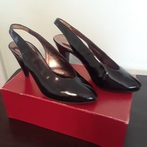 Black Patent pump Petra for Jacobson's